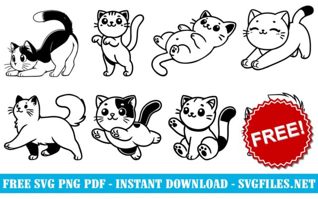 Cute-Cats-Bundle-SVG-PNG-Free