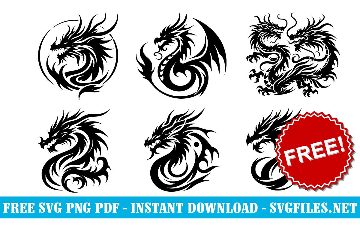 Dragon-Silhouette-svg-png-free