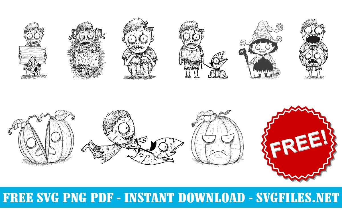 Halloween-Zombies-Sublimation-SVG-PNG-Free