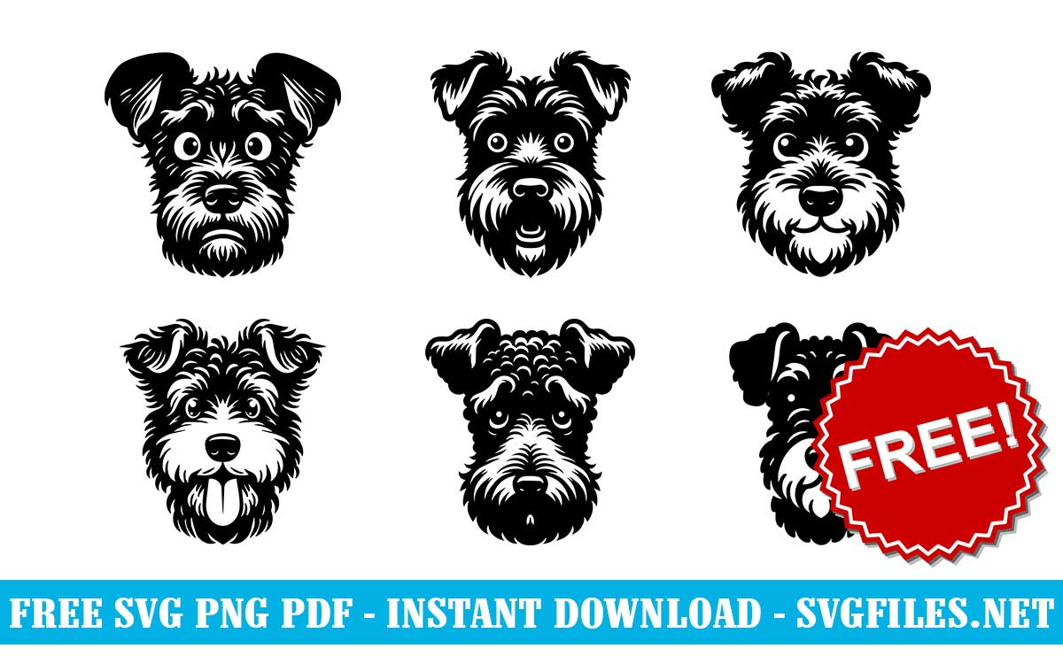 Kerry-Blue-Terrier-Bundle-svg-png-free