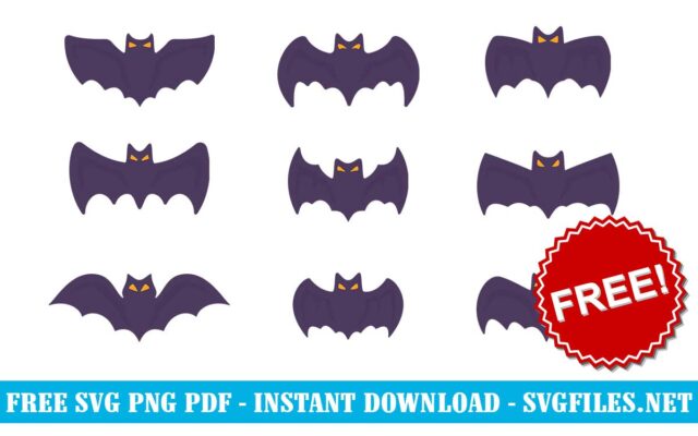 Scary-Vampire-Bat-On-Halloween-SVG-PNG-Free