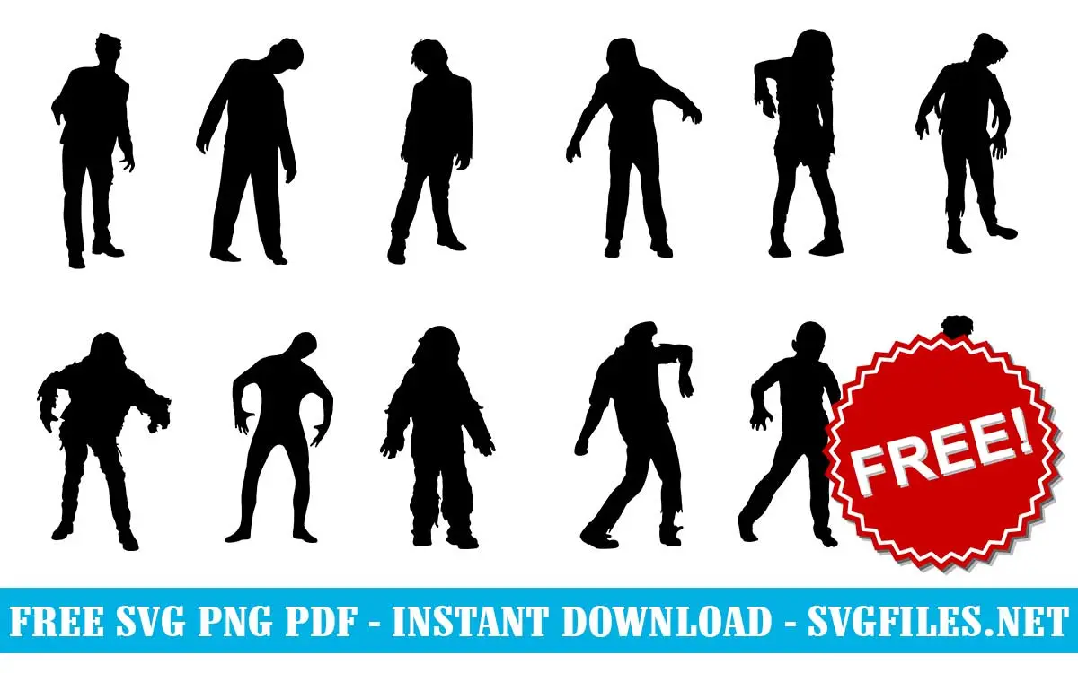 papagray-silhouette-zombies-pack-creativefabrica