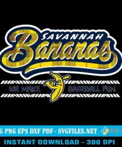 Savannah-Bananas-We-Make-Baseball-Fun-SVG-PNG-Design