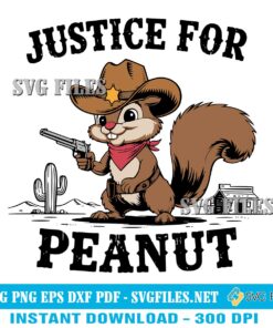 Just For Peanut SVG PNG Peanut The Squirrel