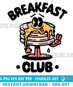 Breakfast-Club-SVG-PNG,-Breakfast-Club-Retro-Vintage