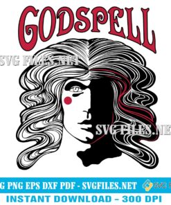 Godspell SVG PNG Design Cut File, Stephen Schwartz,