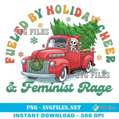 Holiday Cheer and Feminist Rage PNG