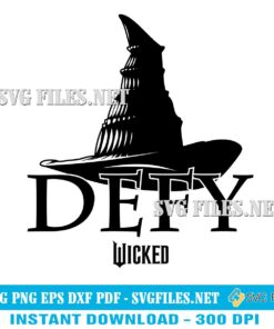 Wicked Defy SVG PNG Design Cut File| Elphaba SVG| Wicked 2024