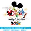 Disney Family Vacation 2025 SVG PNG, Family Trip 2025 Designs, Design Cut File