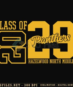 Class of 2029 Panthers SVG