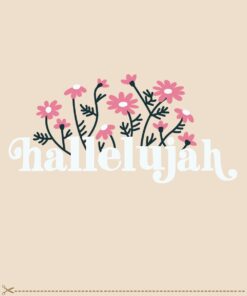Hallelujah SVG design