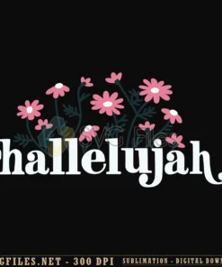 Hallelujah SVG design