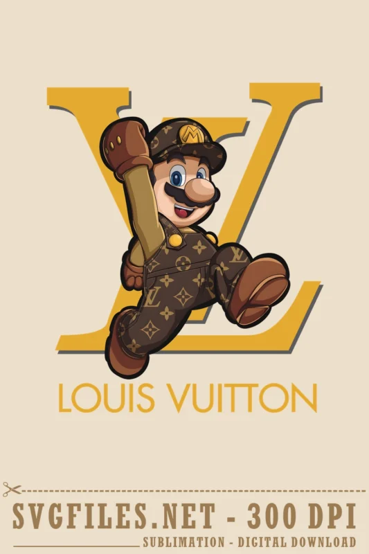 Mario Louis Vuitton PNG