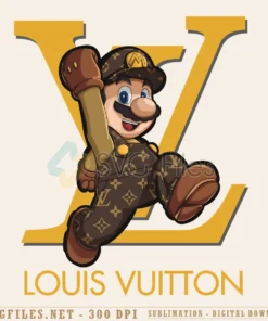 Mario Louis Vuitton PNG
