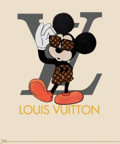 Mickey Mouse Louis Vuitton PNG