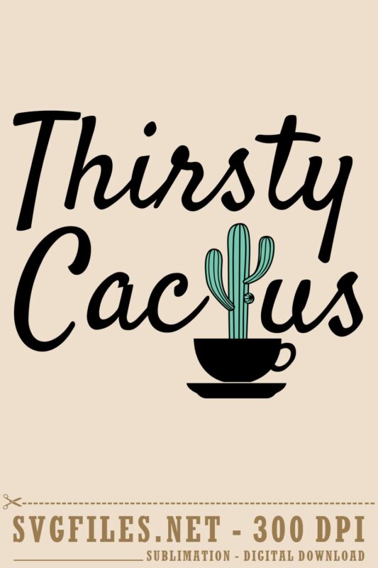 Cactus SVG Design