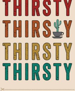 Thirsty Cactus SVG