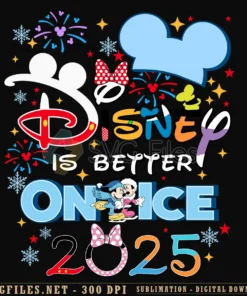 Disney Vacation SVG 2025 Mickey & Minnie