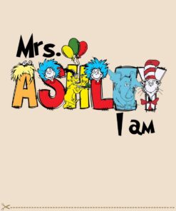 Personalized Name Dr Seuss PNG